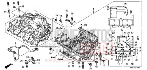 CARTER MOTEUR CB1100NAK de 2019